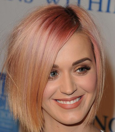 Novo cabelo de Katty Perry
